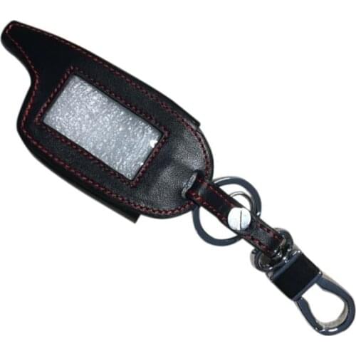 Genuine Leather Key Case for Scher-Khan Magicar 7 8 9 10 11 101 Scher-Khan Keychain Jaguar EZ-FOUR EZ-4 KGB MX-9 MX9 Cover Bag