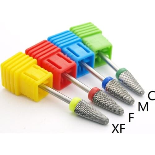 1PC Tungsten Carbide Nail Drill Bits Electric Manicure Drill Machine Accessories Dead Skin Cutter Nail File Nail Art Tool