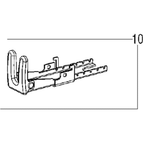 Guide Compl for METABO PowerMaxx ASE SSE18LTX Compact 316051510 Power Tool Accessories Electric tools part