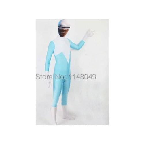 Frozone Tights-The Incredibles Frozone Spandex Superhero Costume
