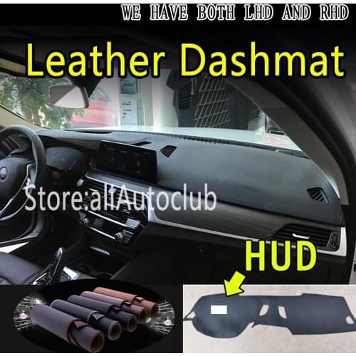 For bmw 6 series G32 GT 630I 640D Leather Dashmat Dashboard Cover Dash Mat Sunshade Carpet custom Car Styling auto accessories