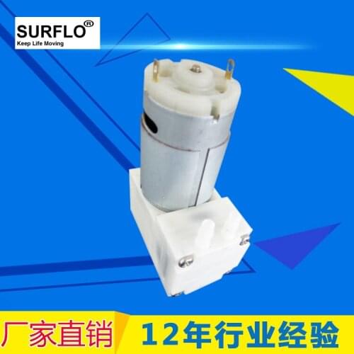 12V DC Mini high vacuum pump -60KPA oil free high flow air inflating pump 4LPM portable high pressure air compressor 2.0bar