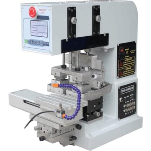 Tabletop Tampographie 2 Colour Mat Pad Printing Machine Pad Printer for Usb Flash Drive