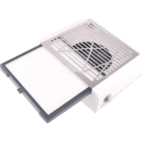 1Pcs 40W Nail Dust Collector Filter Manicure Screen Plate Suction Nail Vacuum Cleaner