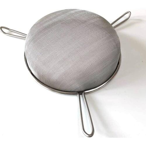 4PCS Beekeeping 80 mesh honey bees tools filter stainless steel net strainer network screen sieve single layer filtrator sale
