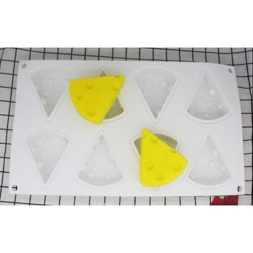 Cheese silica gel mold Cheese Mousse Cake Mold Chocolate Mold DIY creative baking appliance ice cream mold