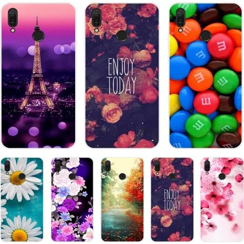 TPU Back Cover for Huawei Y9 2019 Case 6.5 inch Soft Silicone Cover for Huawei Y9 Prime 2019 Phone Case Protective Shell Bumper