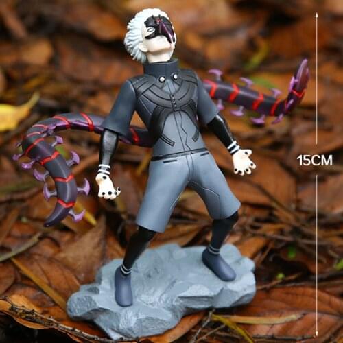 15cm Tokyo Ghoul Anime Figure Kaneki Ken Figure Kaneki Ken Awakening Figurine Generation of Dark Jin Muyan Action Figure Toys