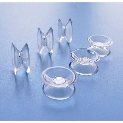 20 Pcs Double Sided Suction Cup Fixed Breathable Rubber Mat Plastic Suction Cup Plastic Small Suction Cup Without Trace