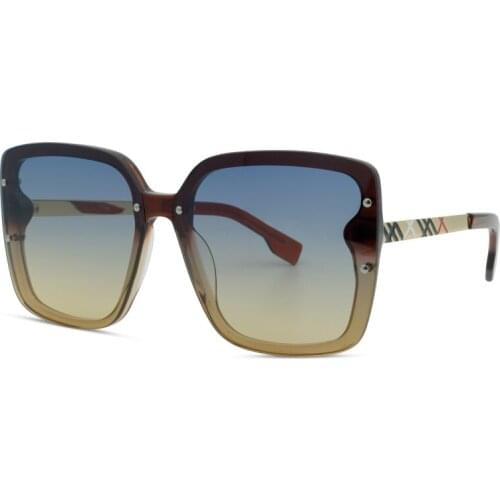 2021 square oversized sunglasses gradient glasses men and women luxury brand designer outdoor UV400 glasses fashion accessories