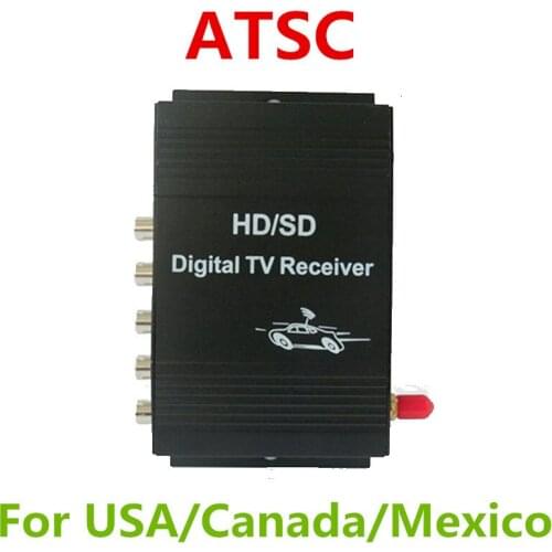 2021 New Arrival ATSC Digital Car TV Portatil Tuner FM Cash Register Canada Mexico - MHz Tv-box