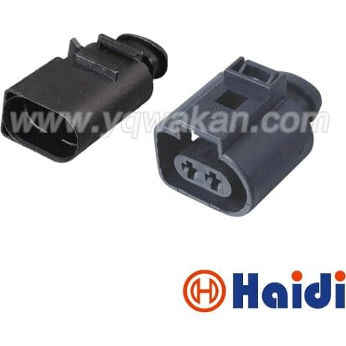 5sets 2pin VW 3.5mm automotive male female sensor horn plug wiring harness connector 1J0 973 722 8D0 973 822