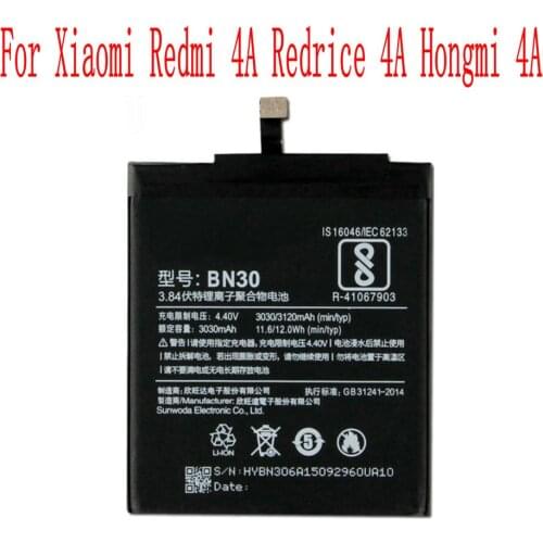 FLYORZO Xiaomi Redmi 4A Phone Batteries