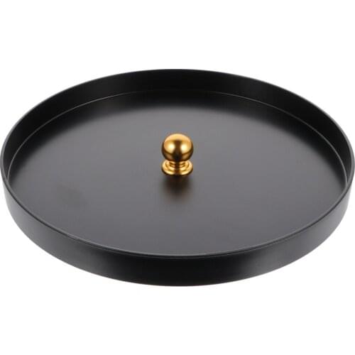 Metal Sundries Storage Trays Jewelry Organizer Desk Storage Dish Home Decoration