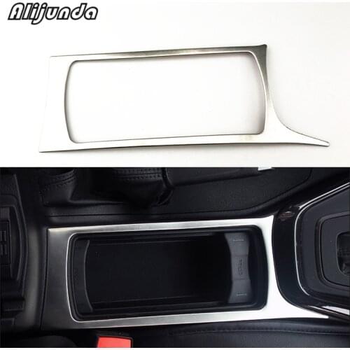 New Car Extras Stainless Steel Water Glass Trim Sticker Case for Ford Focus 4 MK4 LHD 2014 2015 2016 Car accessories