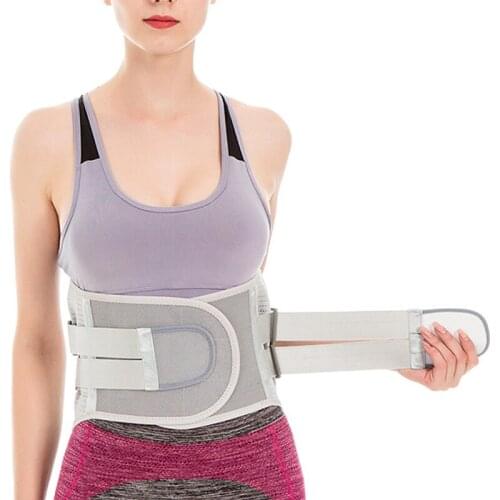 Newest Design Adjustable Double Pull Orthopedic Posture Corrector Brace Lower Back Lumbar Support Widened Belt Slimming Product