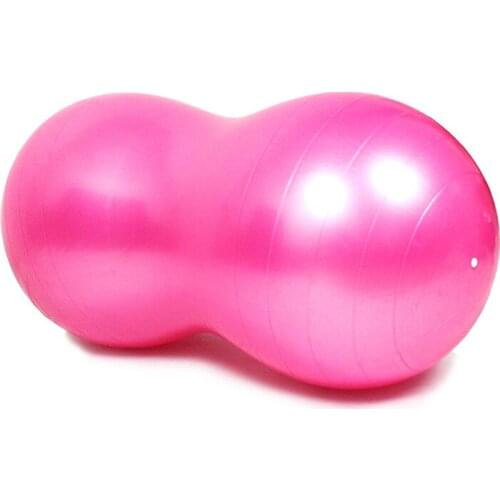 Durable Explosion-proof Gym Fitness Stability Exercise Peanut Ball Aerobic Yoga Ball Trainning Fitness Balls With Inflated Tool