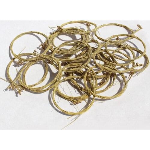 6Pcs/Set Acoustic Guitar Strings Guitar steel Strings E-A For Acoustic Folk Guitar Classic Guitar For Stringed Instruments