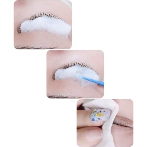 60ml 2.03 fl oz Eyelash Extension Cleanser Nourishing Formula Makeup Remover SGentle Cleansing Mousse Foam alon Home use