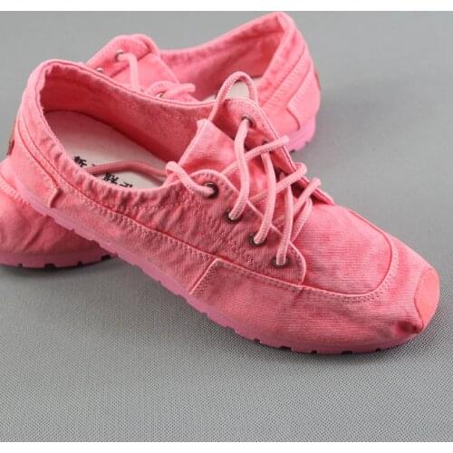 Summer Old Beijing Cloth Shoes Woman Soft-Sole Cloth Low Top Female Flats Sneakers Shoes New Style Casual Shoes Women Sneakers