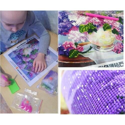 2019 New Design Diamond Mosaic Sale cute Girl Elf Diamond Embroidery Full Set Picture Diamond Embroidery Diamond Embroidery