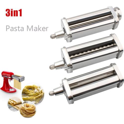 Pasta Roller Cutter Set Kitchen Aid Stand Mixer Pasta Sheet Roller Spaghetti Cutter Fettuccine Cutter Pasta Maker Accessories