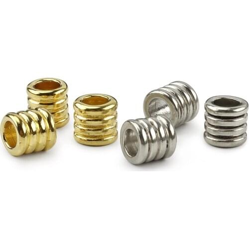 3pcs/lot DIY Copper Small Paracord Bead Brass Knife Beads Umbrella Rope