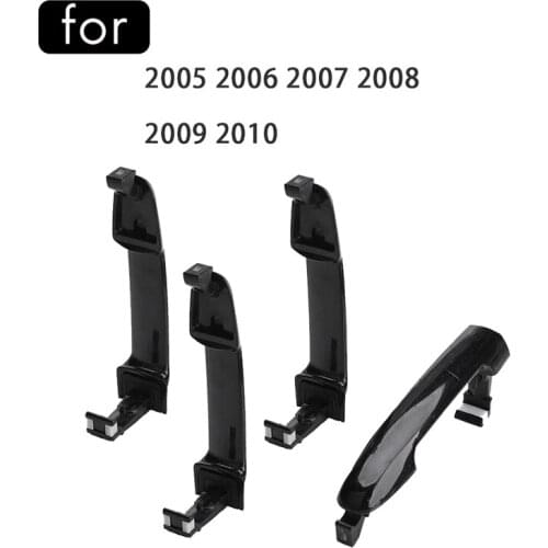 4Pcs for HYUNDAI SONATA 2005-2010 Outside Exterior Door Handle for All Four Doors 82651-3K000 Front Rear Left Right Side
