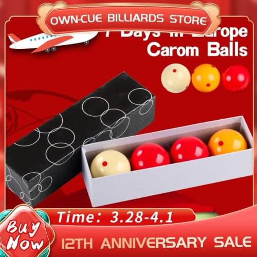 AXD Carom Cue Balls Pool Table Training Spot Cue Ball Diameter 61.5mm Smooth Shiny Phenolic Resin Material Billiard Accessories