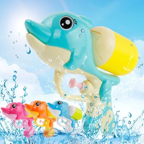 Children water gun toy Summer Beach Entertainment Mini Dolphin Water Gun
