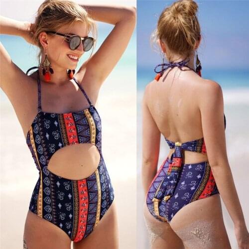 Meihuida Swimwear Beach Women One Piece Swimsuit Beachwear Swimwear High waist Push up Monokini Bikini Bathing Suit Women S-XL