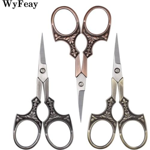 Professional Stainless Steel Sewing vintage scissors Sewing Vintage Embroidery Scissors Tailor Thread Scissors tools for sewing