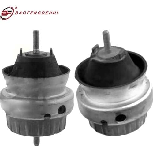Motor Mount Support 2.0T 4-cylinder For Audi A6/A6Q Left 4F0199379AQ=BG Right 4F0199382BJ (Right 4F0199382BK Foreign Version)