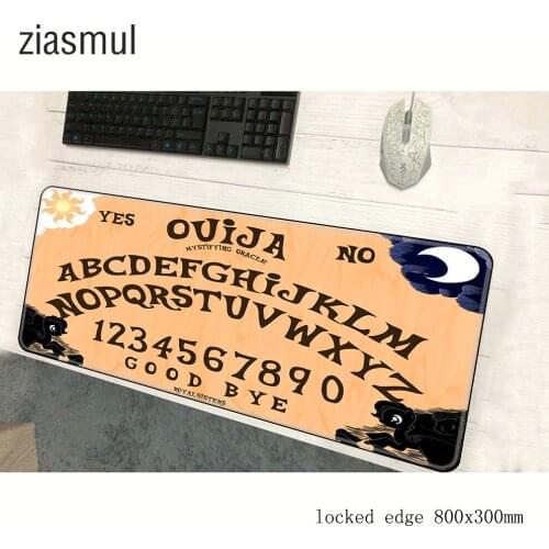 Ouija board padmouse 800x300x2mm pad to mouse notbook computer mousepad 2018 new gaming mouse pad gamer to laptop mouse mats