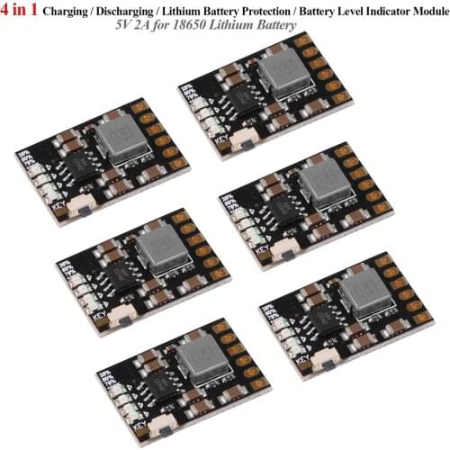 DC 5V 2.1A Mobile Power Diy Board 4.2V Charge Discharge boost battery protection indicator module 3.7V lithium 18650