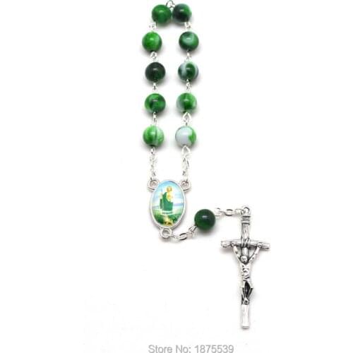 Saint Jude Decade Rosary 4 Pieces Two Side Same Photo