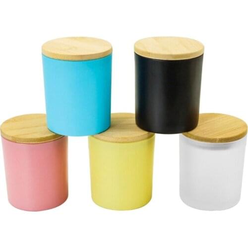 Glass Storage Tank with Wood Lid Food Sealed Container Grain Airtight Stash Jar