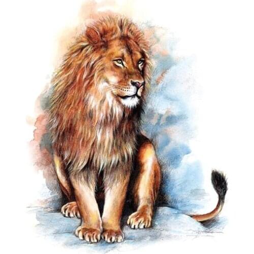 Waterproof Temporary Tattoo Sticker Realistic Lion High Quality Large Size Body Art Fake Tattoos Flash Tatoos Arm for Men Women