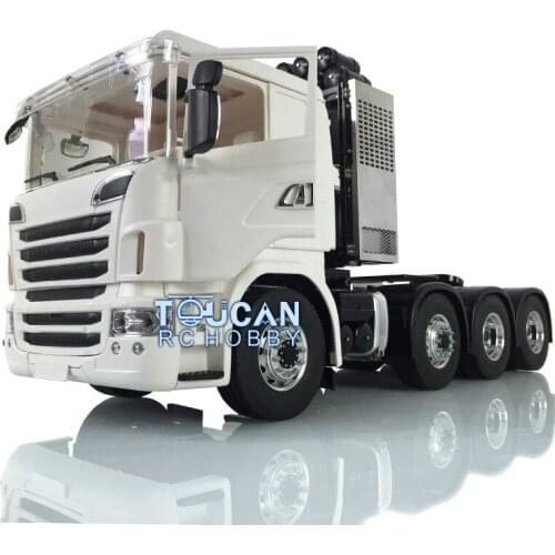 Hercules Sca R730 Cabin 1/14 LESU 8*8 Metal Chassis RC Tractor Truck W/ Radio THZH0679-SMT3