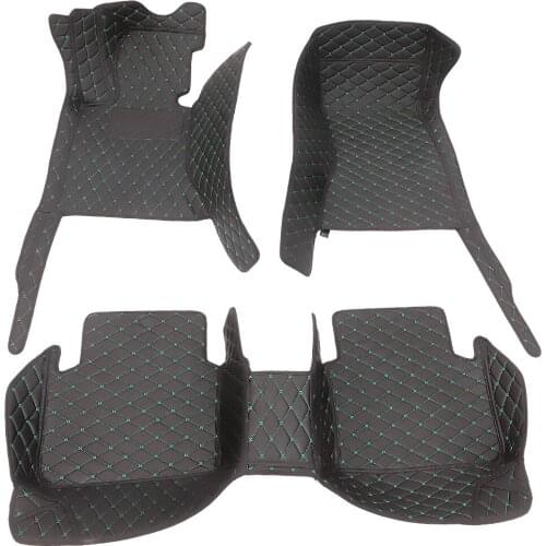 Kalaisike Custom car floor mats for Peugeot All Model 4008 RCZ 308 508 206 307 207 301 3008 2008 408 5008 607 auto styling