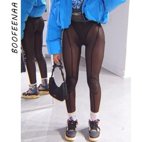 Женские легинсы BOOFEENAA China At AliExpress