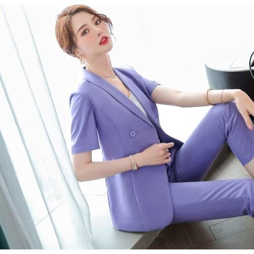 C xin OO er L Women's Classic Trouser Suits