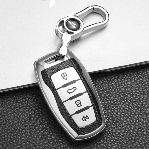 TPU Car Remote Key Case Cover for Great Wall Haval Coupe H7 H8 H9 GMW H6 Samrt Cover Color Stripe Remote Fob Shell Case Keychain