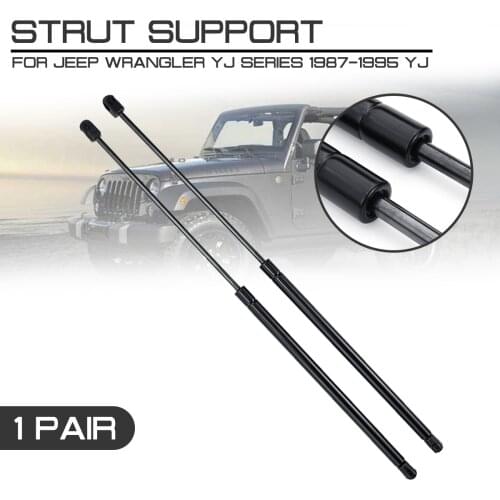 For Jeep Wrangler YJ Series 1987 1988 1989-1995 YJ 644MM Rear Window Glass Gas Spring Shock Lift Support Rod Arm Struts Bar