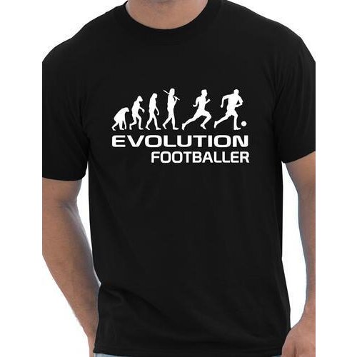 Evolution Of Footballer Funny Gift Unisex T-Shirt More Size and Colors-A632