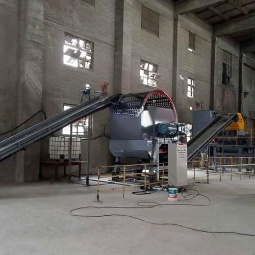Rubber Recycling Tire Scrap Rubber Making Machine Tyre Recycle Plant Tire Primary Shredder Tire Rubber Granulator CN