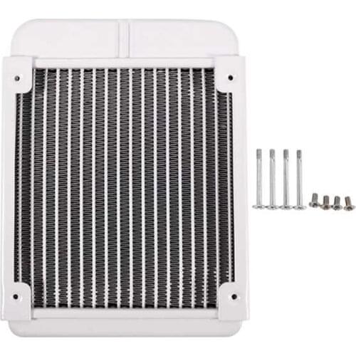 120mm Aluminium Water Discharge Liquid Heat Exchanger for Computer Case Water Cooling Thread Radiator Water Cooler