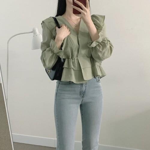 2021 S-Xl New Spring Womens Blouses Femme Tops Long Sleeve Shirt Cotton Girls Women Blouse Fall Plus Size Blusas Solid Plus Size