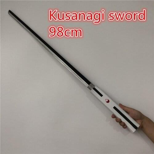 98cm Cosplay Anime Katana Black Kusanagi sword plover blade Snake Sword Ninja Weapon Prop Role Playing Weapon Model Wood Prop