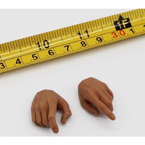 1/6 Asian People Hand Types for 12''Figures Bodies Accessories